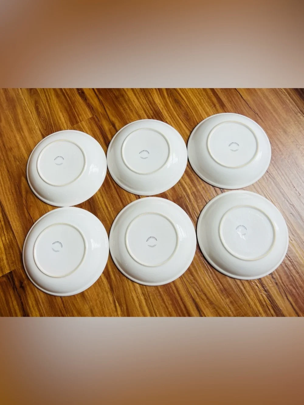 Williams Sonoma Set 6 Pasta cioppino Bowls 9 1/2” Olives Kalamata Olea Europaea